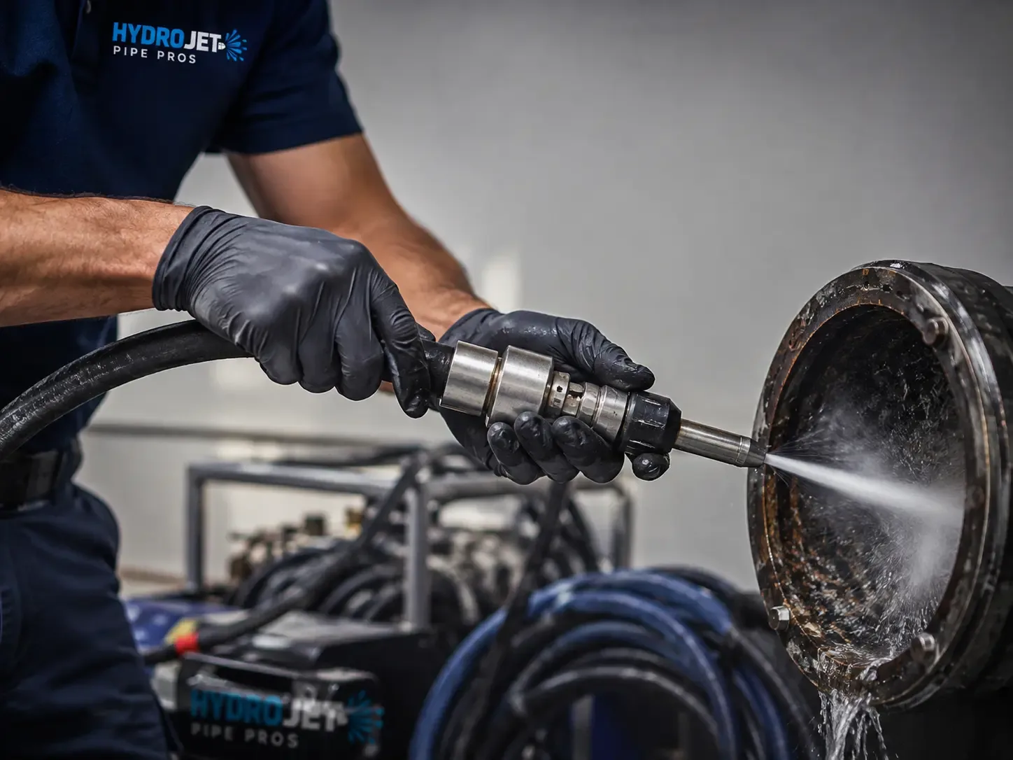 Hydro Jet Pipe Descaling in Somerset, CA